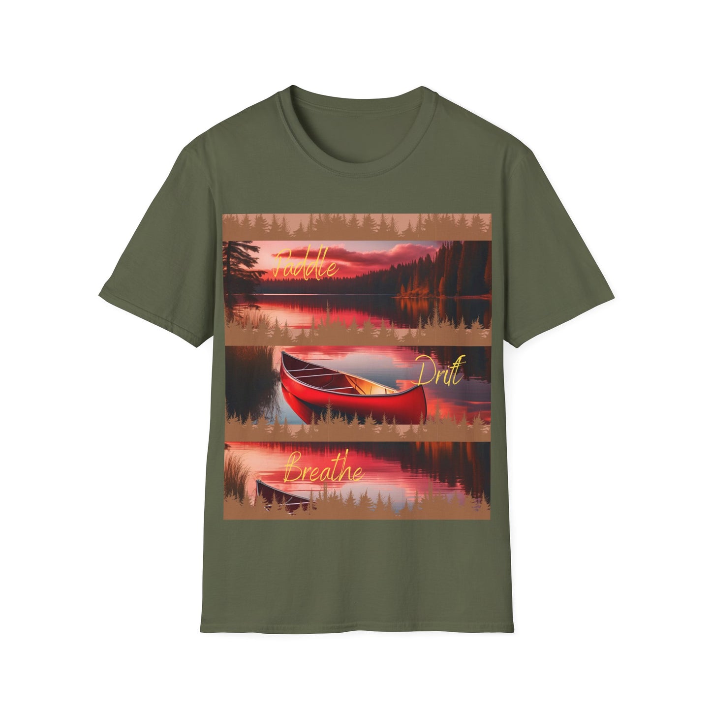 Paddle Drift Breathe - T Shirt