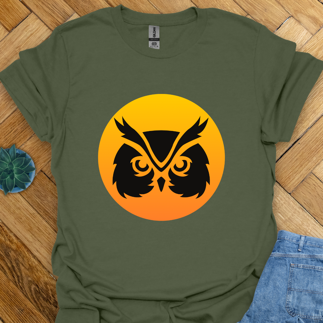 Spooky Halloween Night Owl T-Shirt