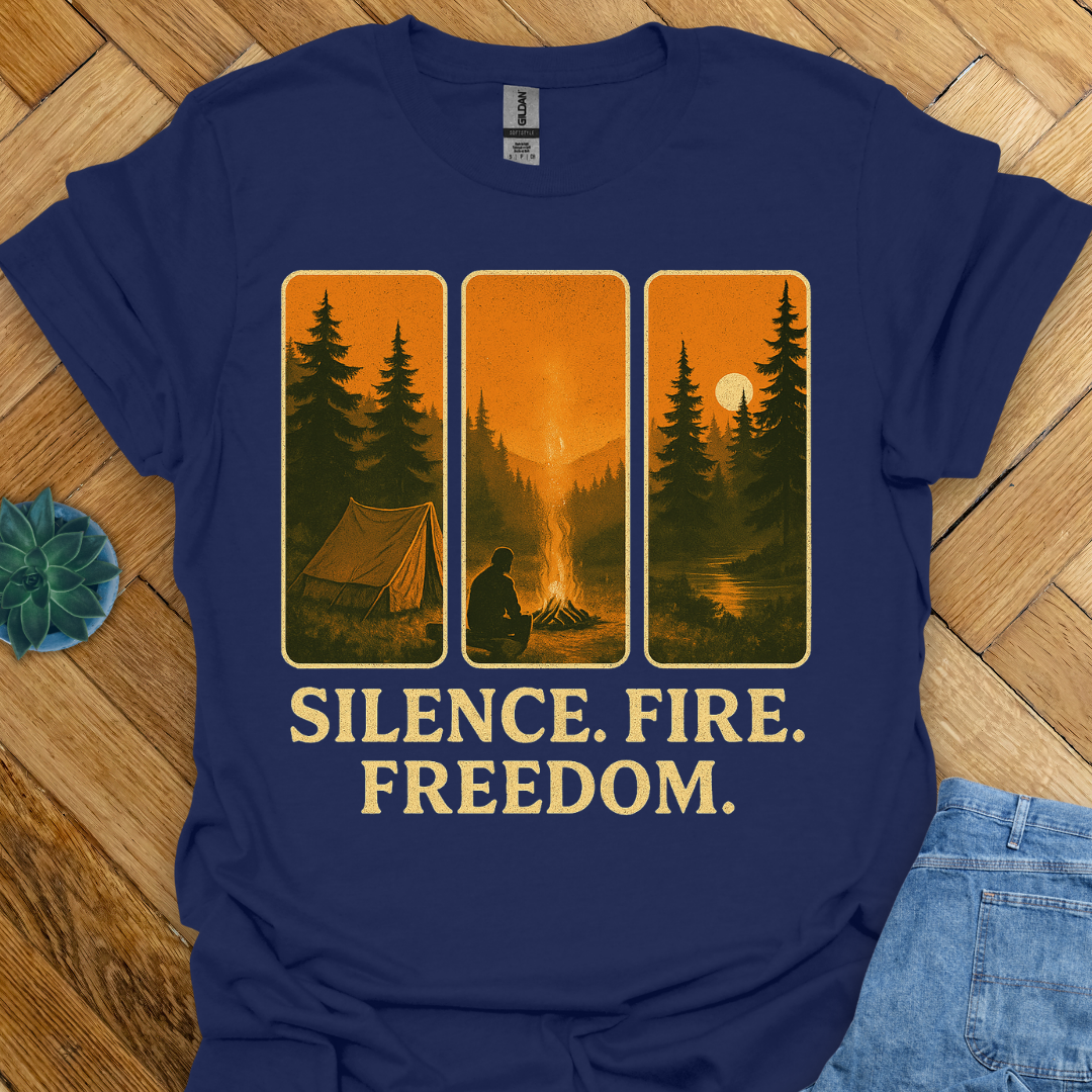 Silence.Fire.Freedom T-Shirt