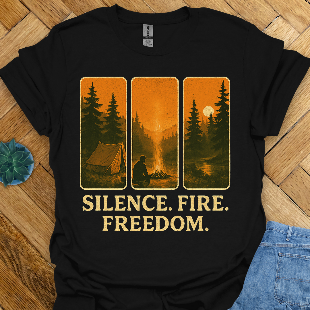 Silence.Fire.Freedom T-Shirt