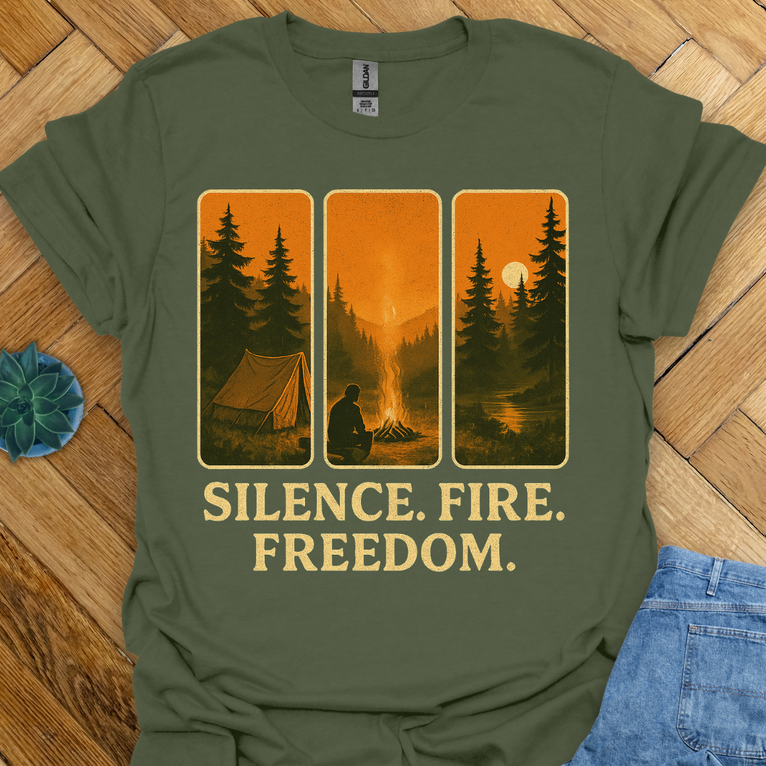Silence.Fire.Freedom T-Shirt