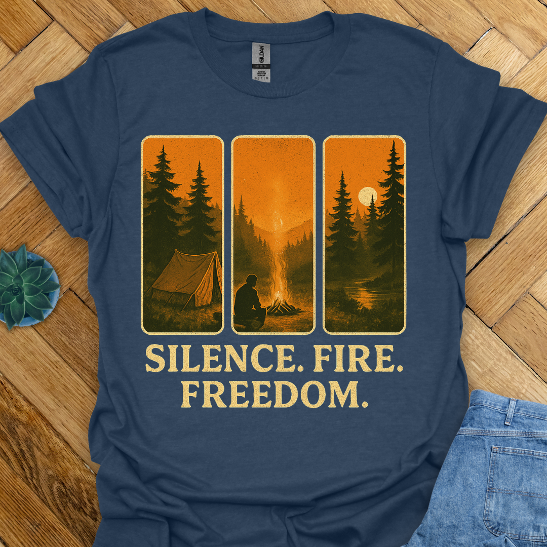 Silence.Fire.Freedom T-Shirt