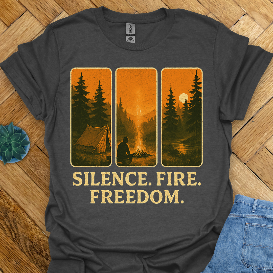 Silence.Fire.Freedom T-Shirt
