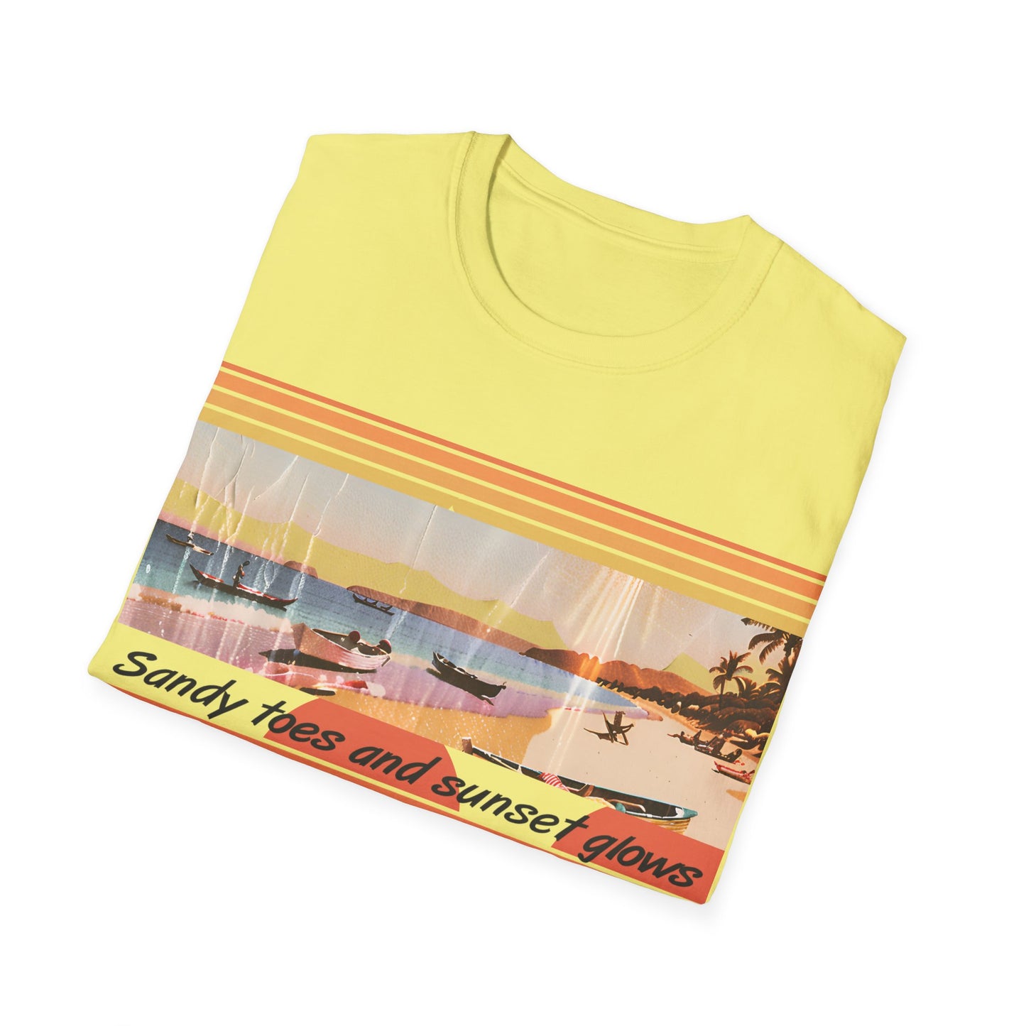 Sandy Toes and Sunset Glows - T Shirt