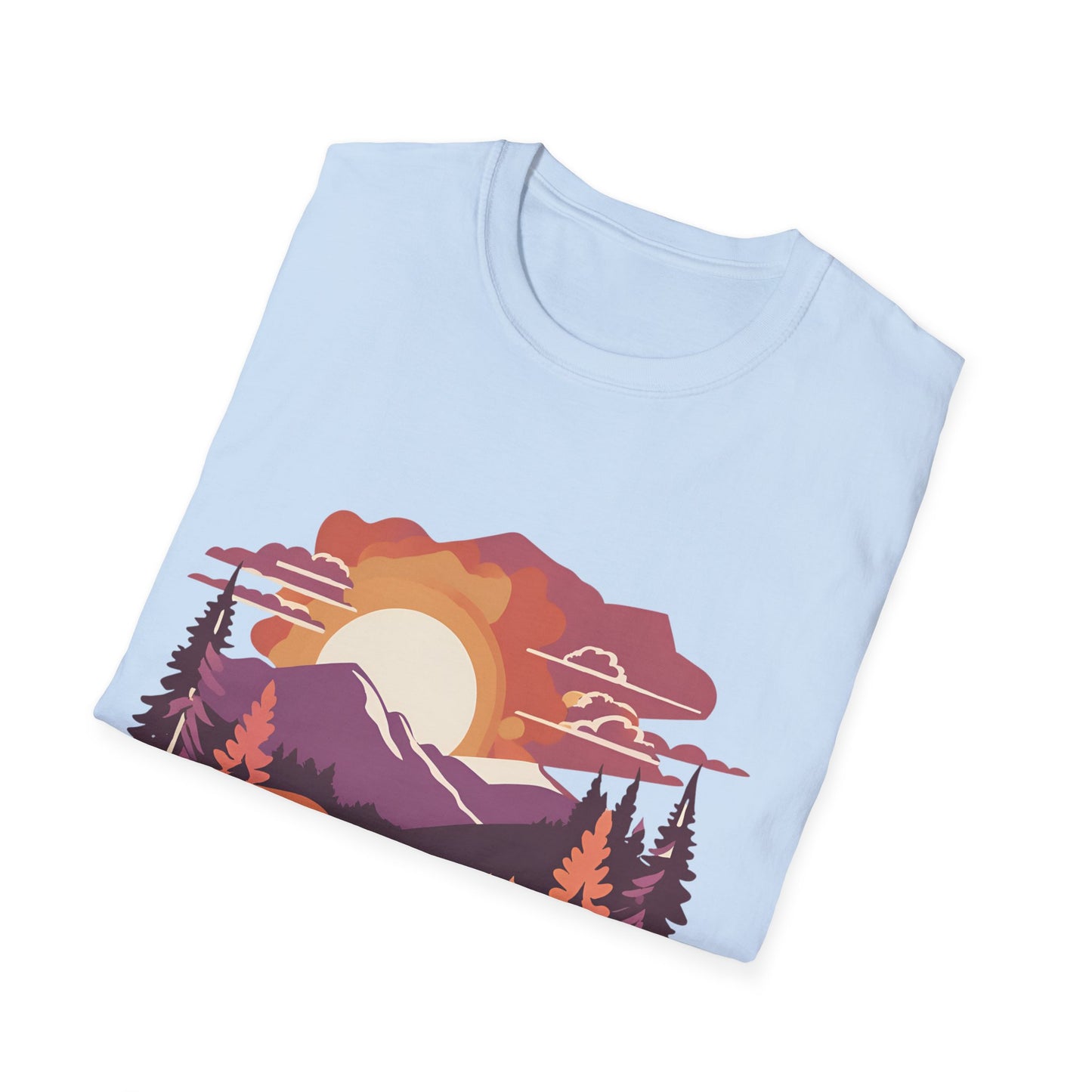 Hiking and Mountain View - T Shirt