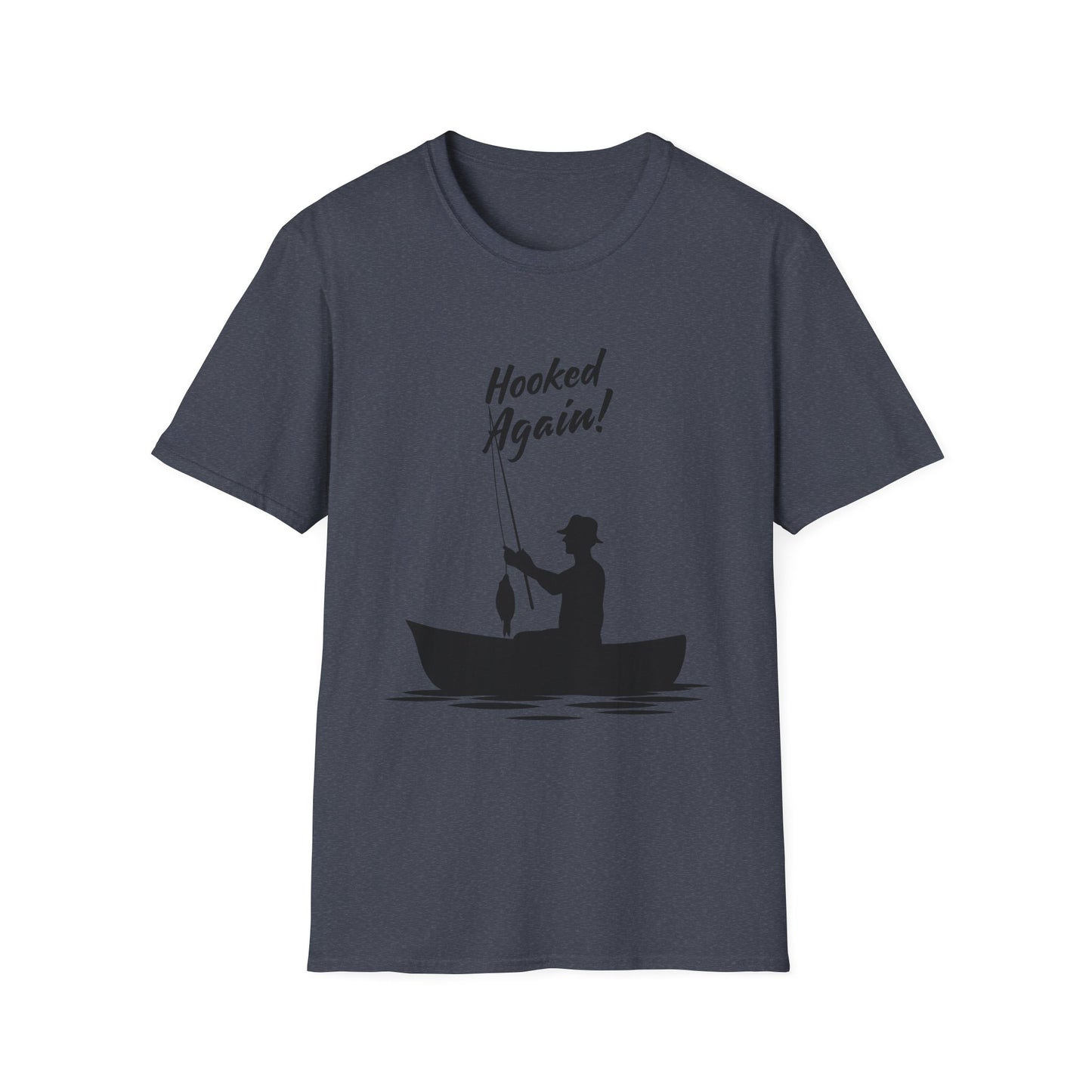 Hooked Again Fishing Summer - T Shirt