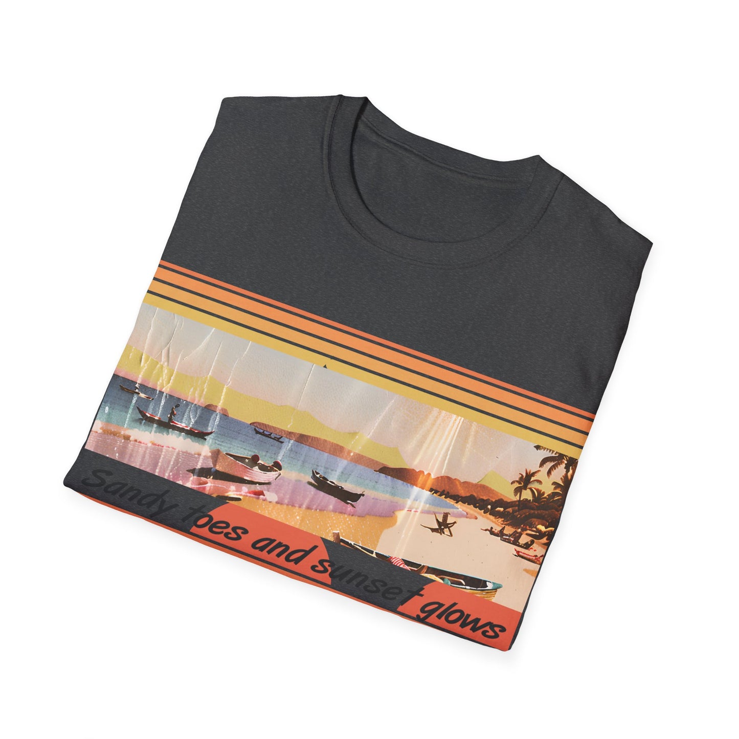Sandy Toes and Sunset Glows - T Shirt
