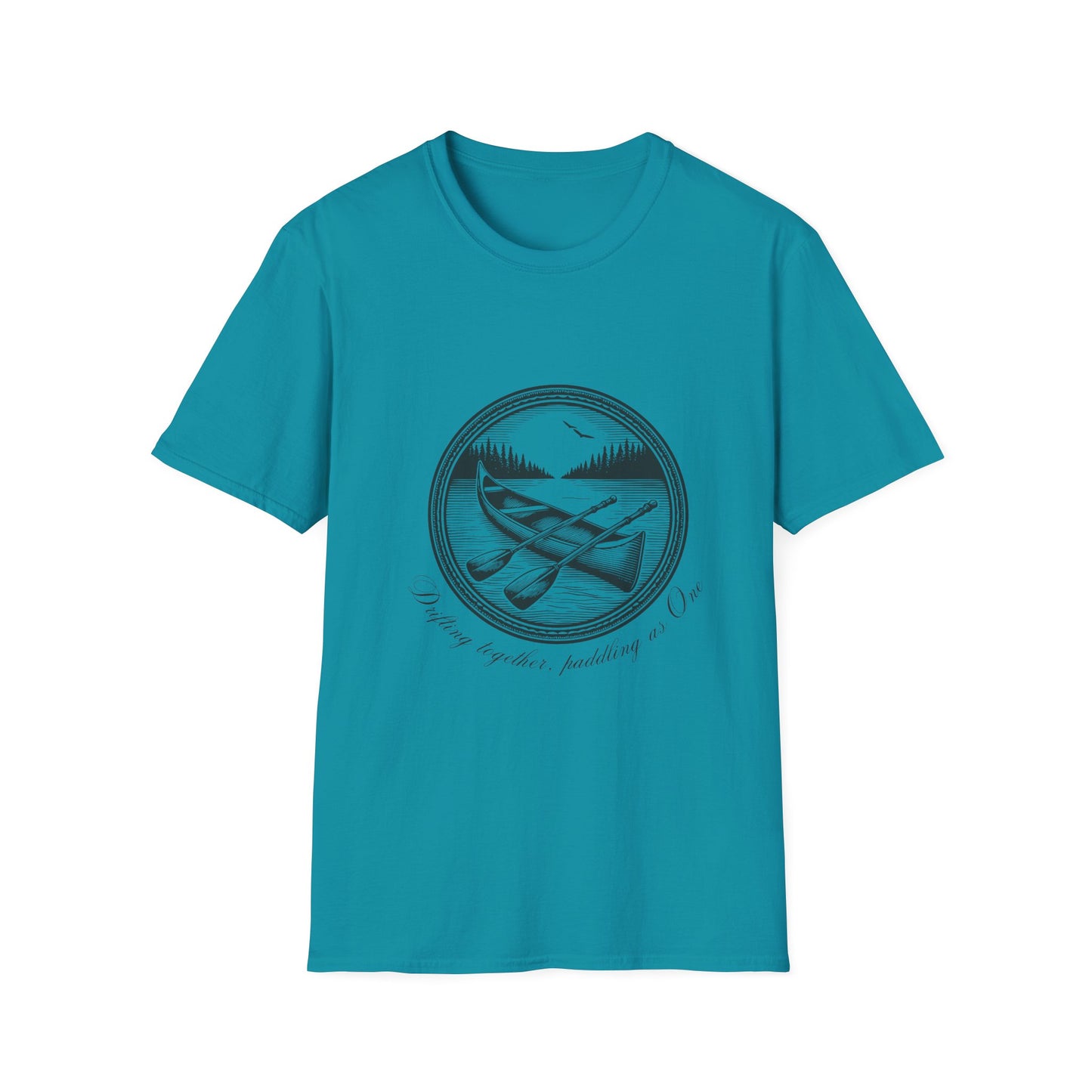 Drifting Together Canoe Summer- T Shirt