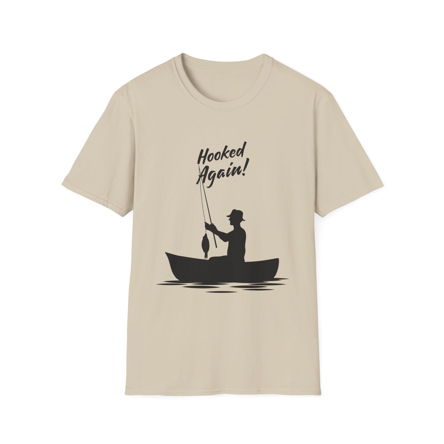 Hooked Again Fishing Summer - T Shirt