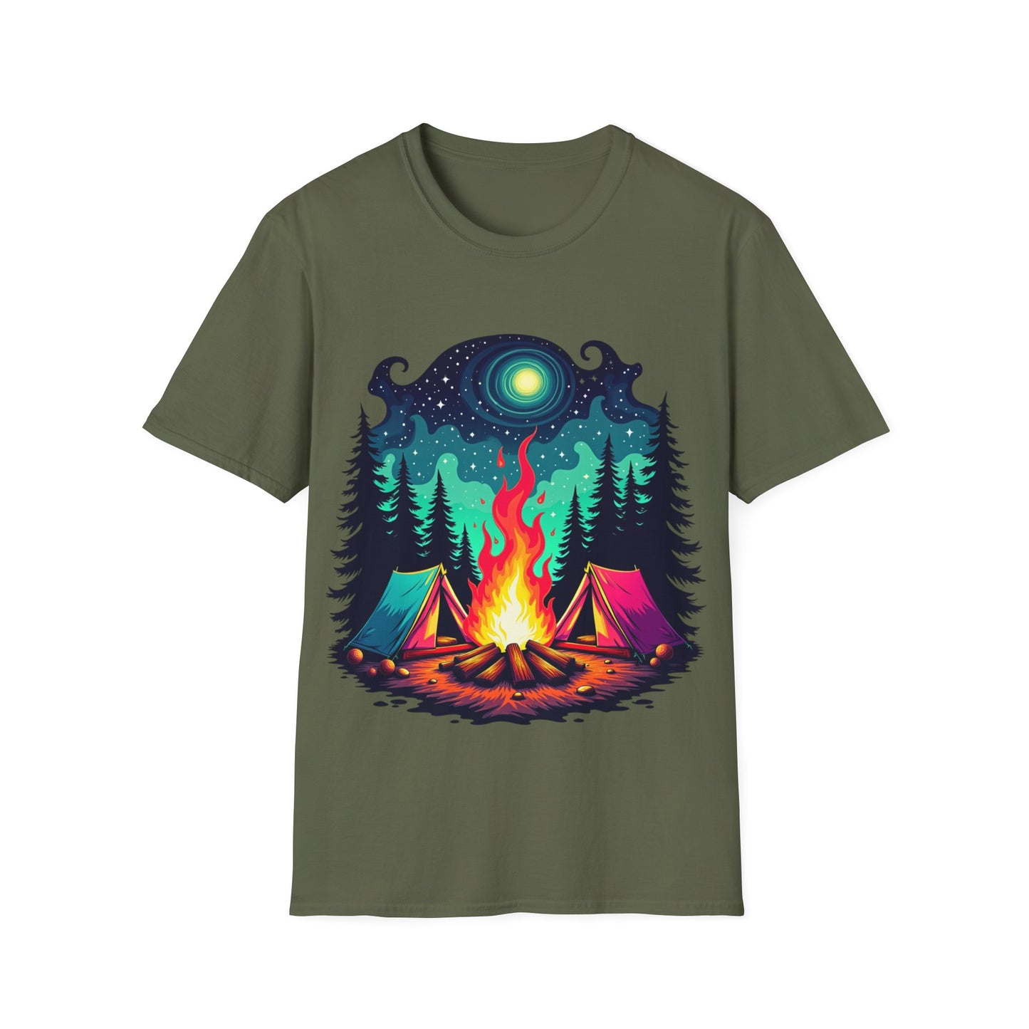 Camping in Spring T shirt