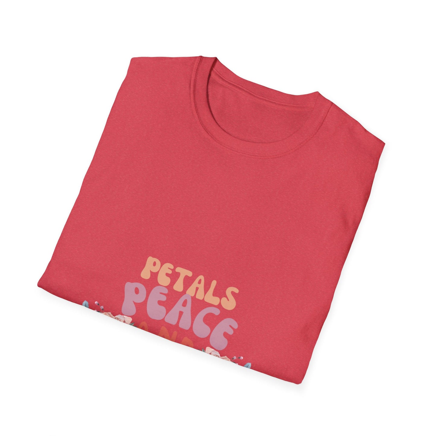 Petals Peace and Positivity T Shirt