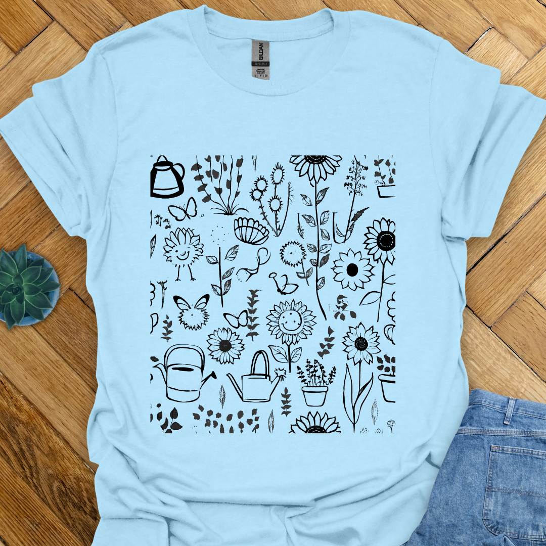 Garden Sketch T-Shirt