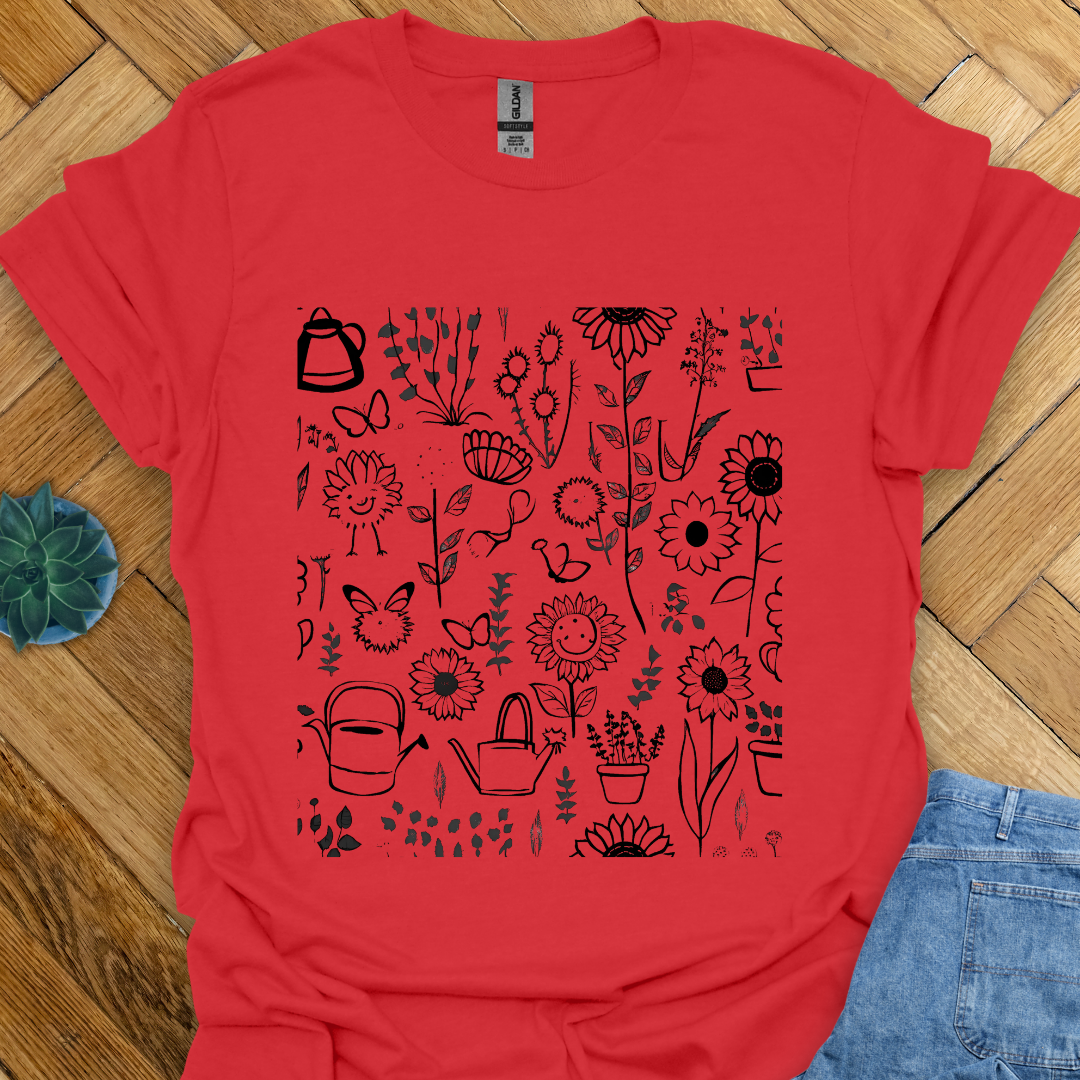 Garden Sketch T-Shirt