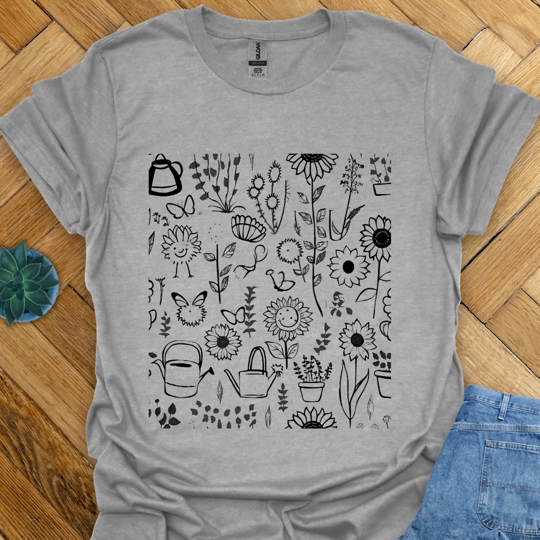 Garden Sketch T-Shirt