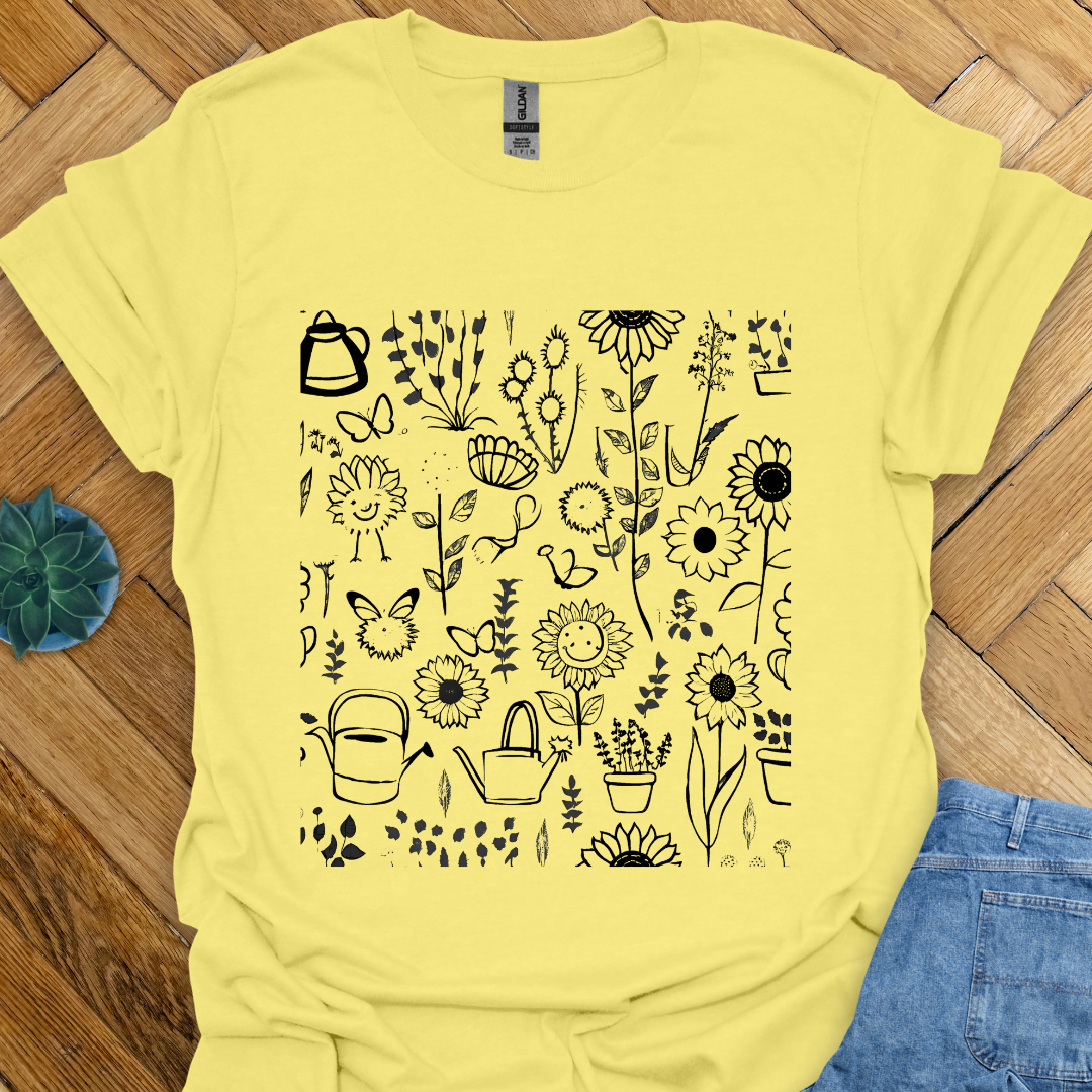 Garden Sketch T-Shirt
