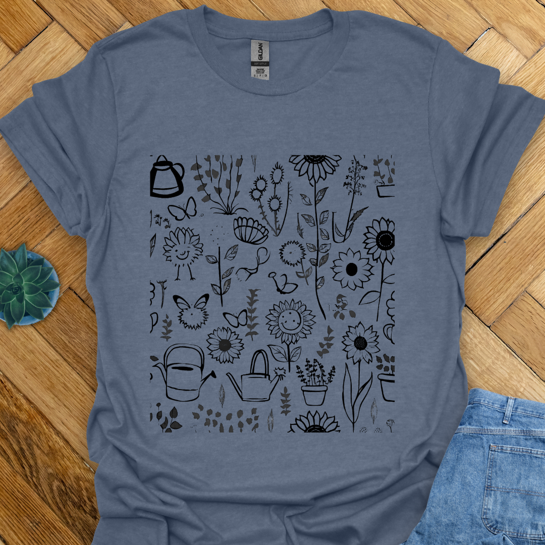 Garden Sketch T-Shirt