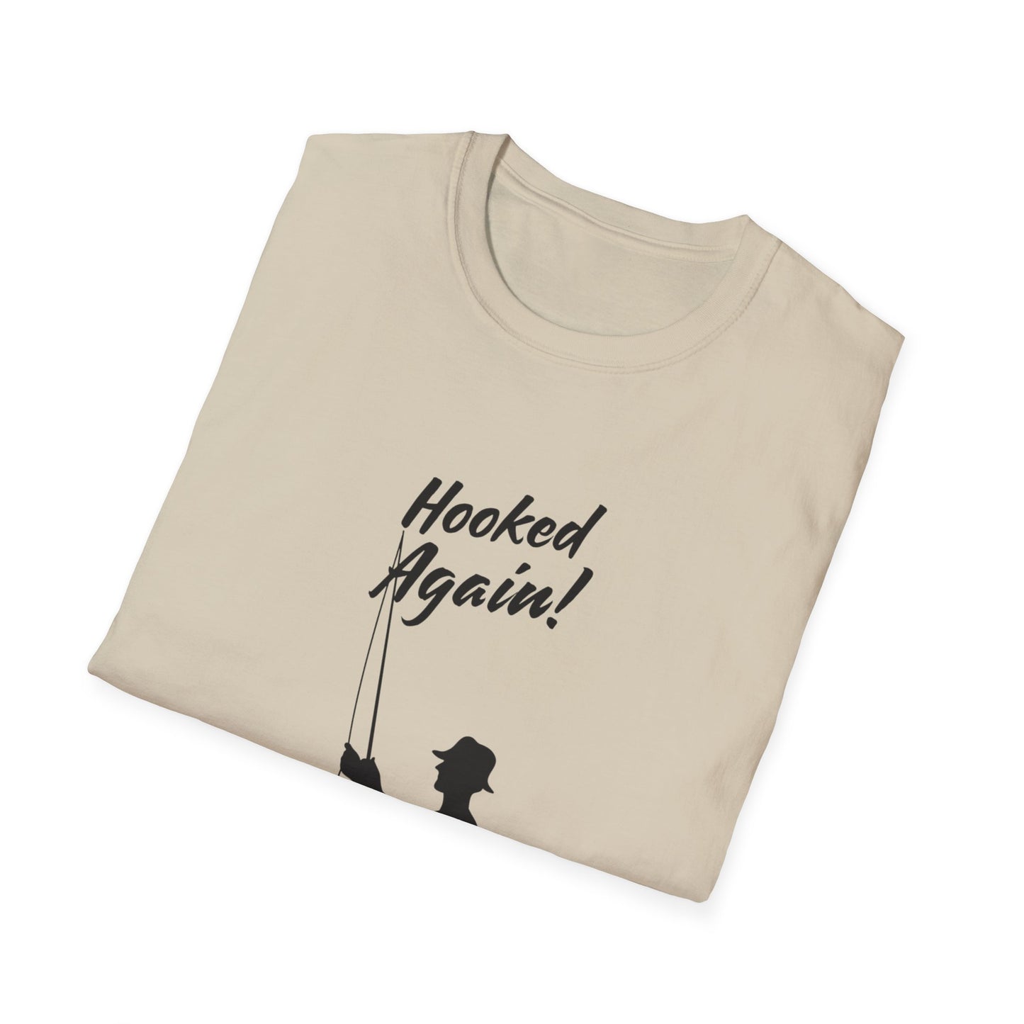 Hooked Again Fishing Summer - T Shirt
