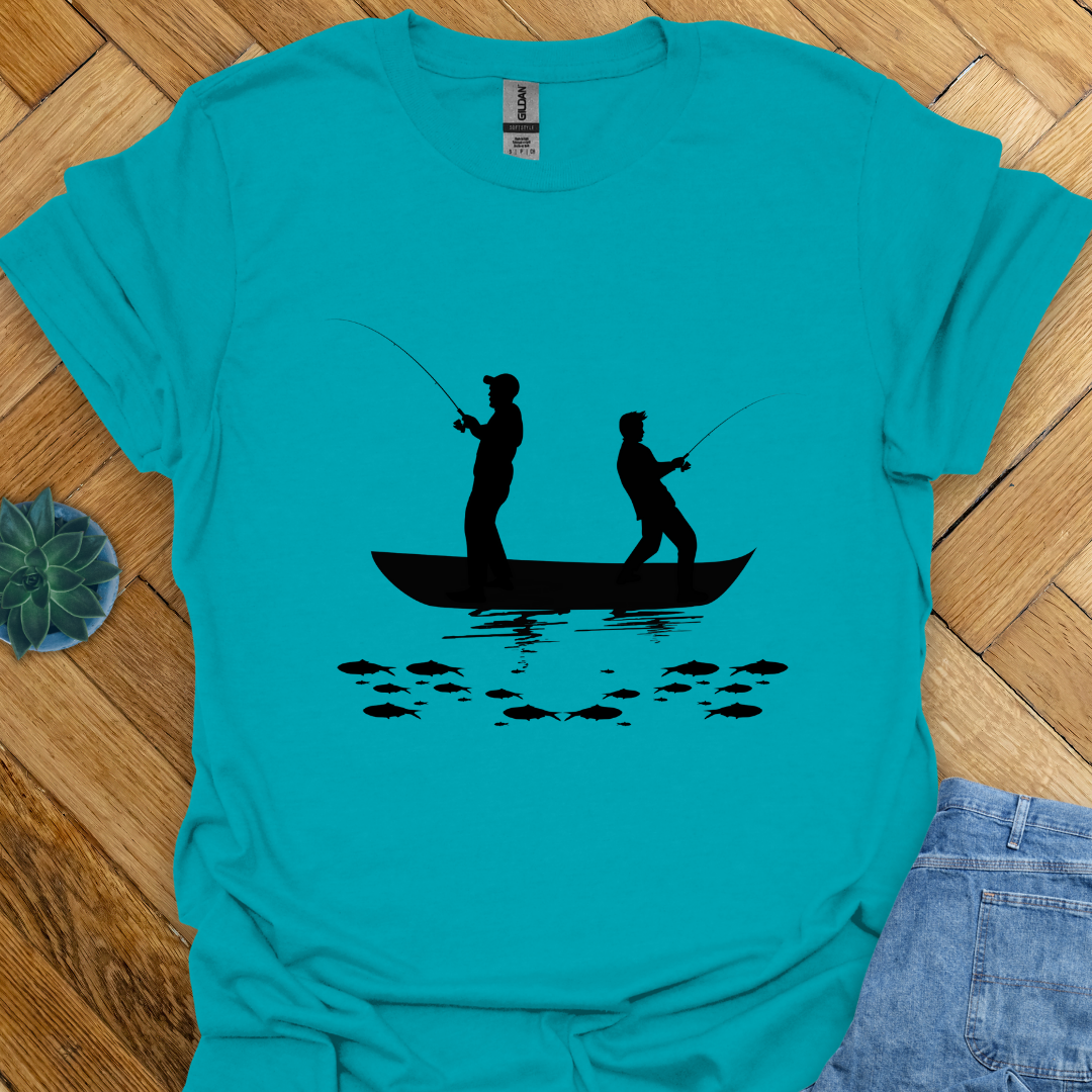 Two Men Fishing T-Shirt