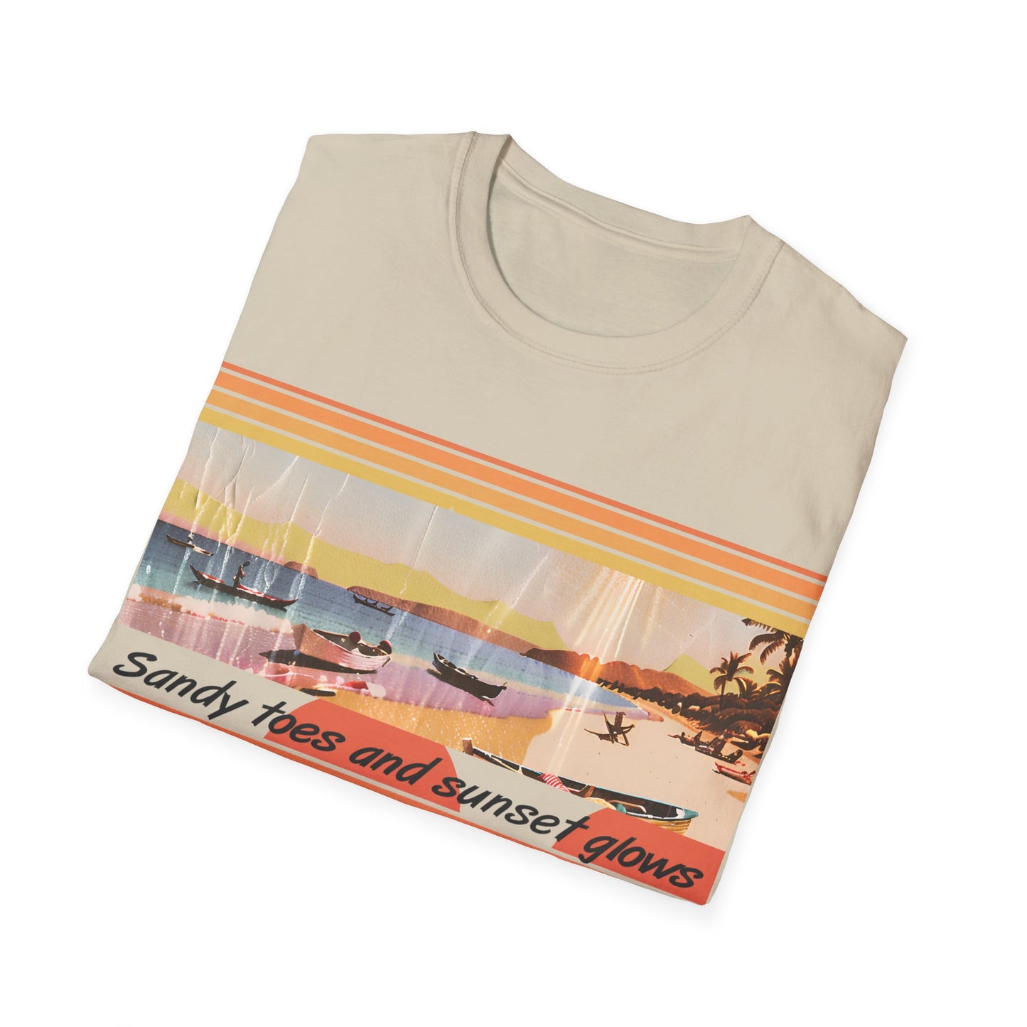 Sandy Toes and Sunset Glows - T Shirt