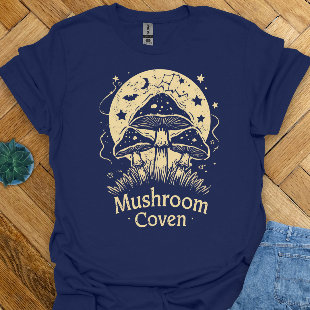 Mushroom Coven Halloween T-Shirt