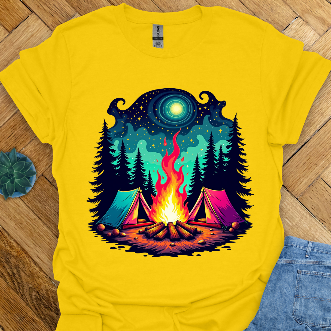 Camping in Spring T shirt