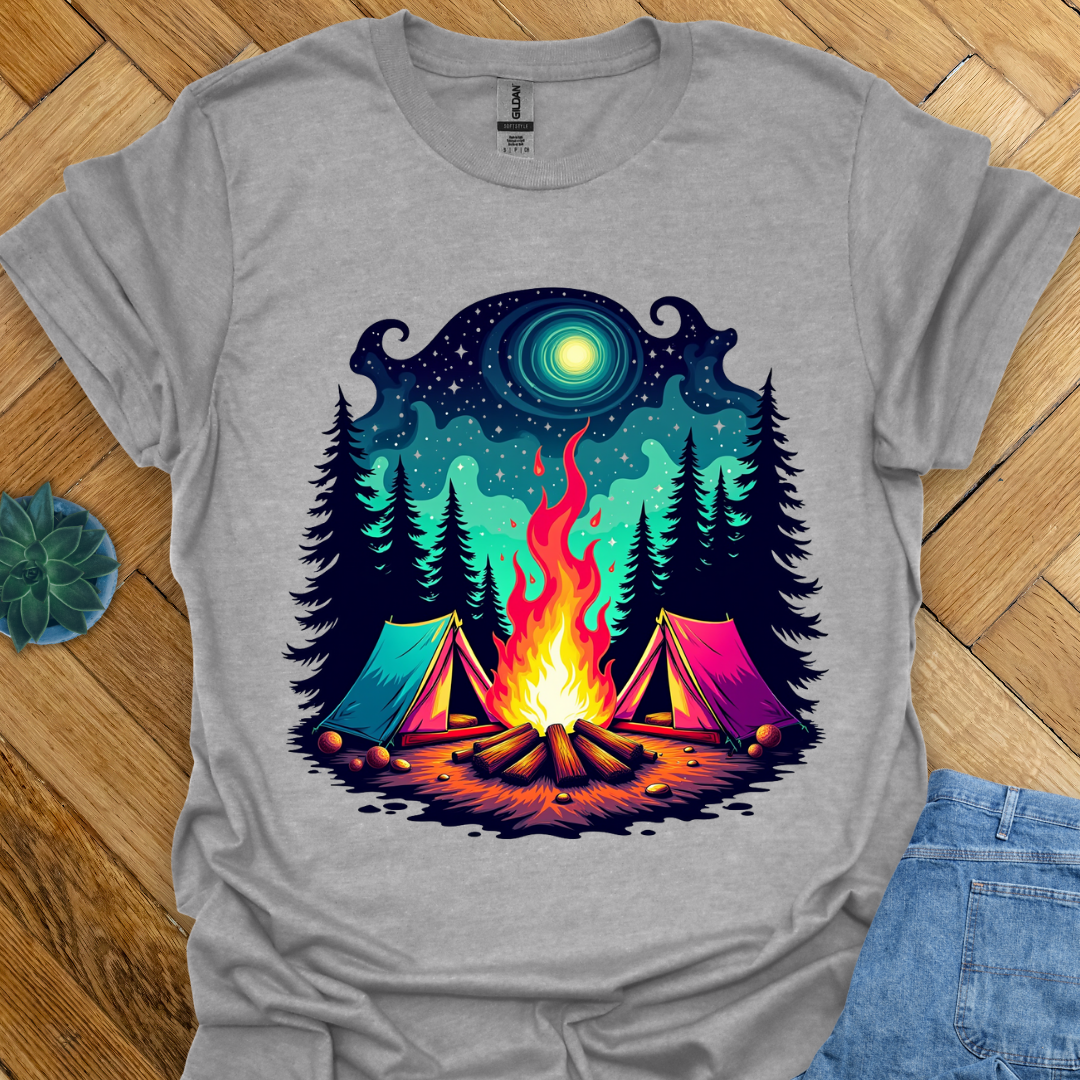 Camping in Spring T shirt