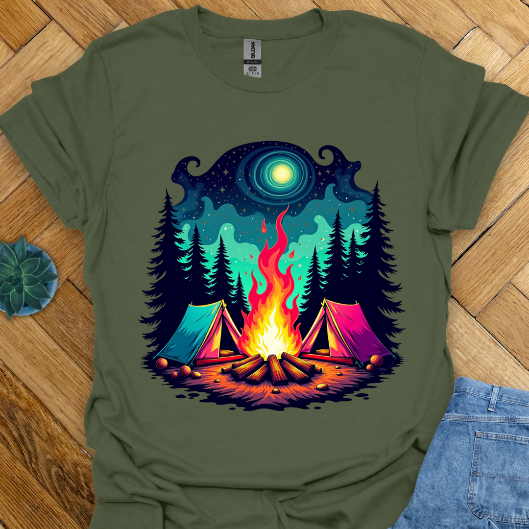 Camping in Spring T shirt