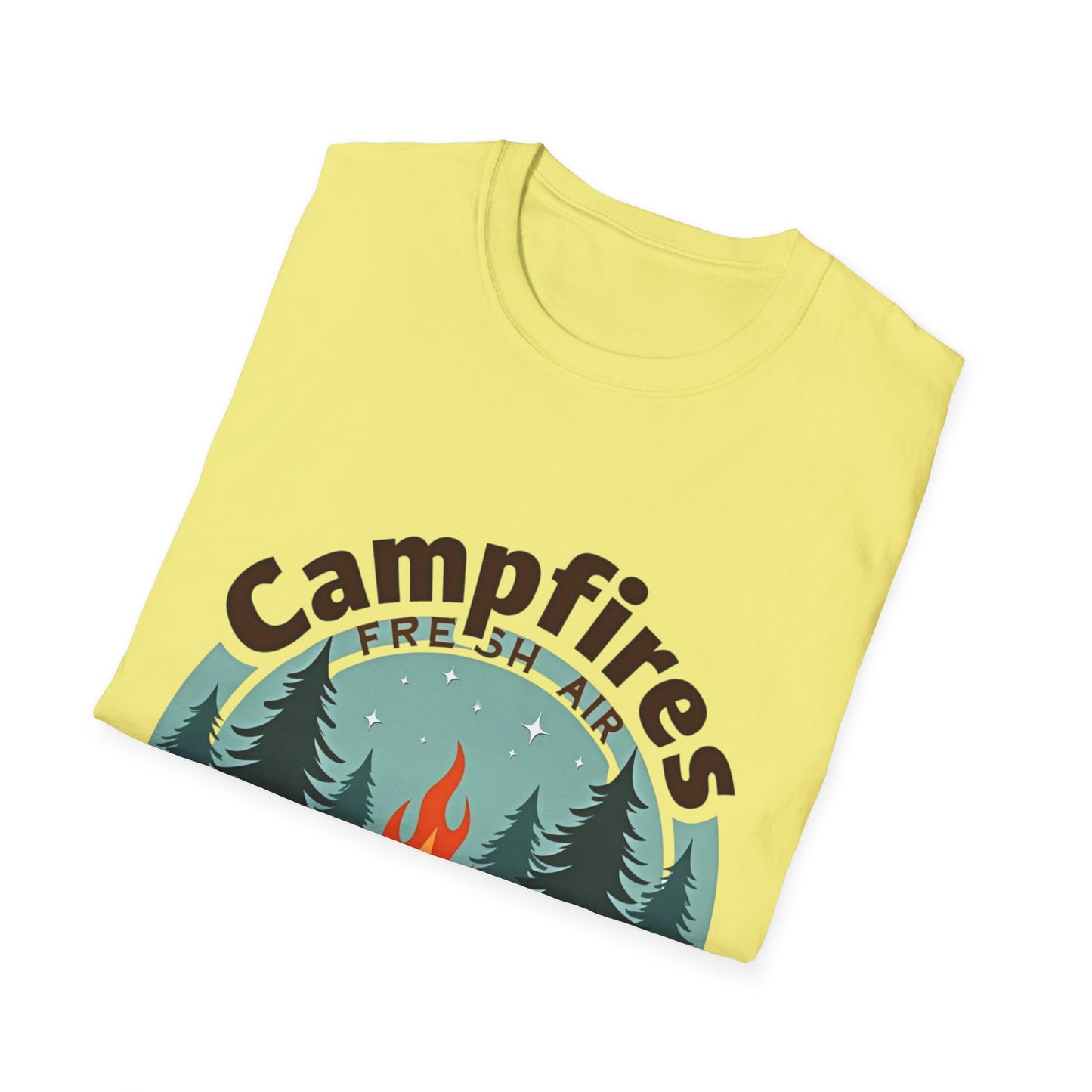 Campfires Starry Nights T-Shirt