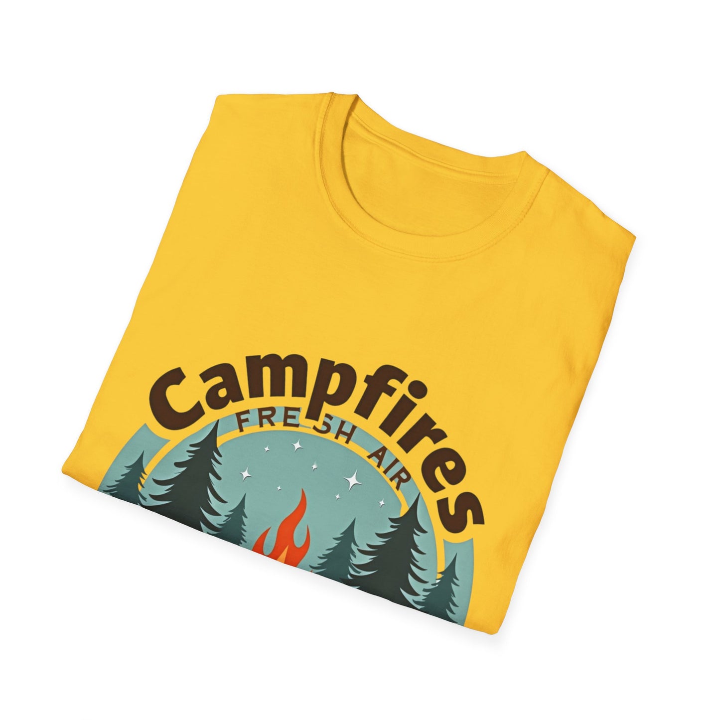 Campfires Starry Nights T-Shirt