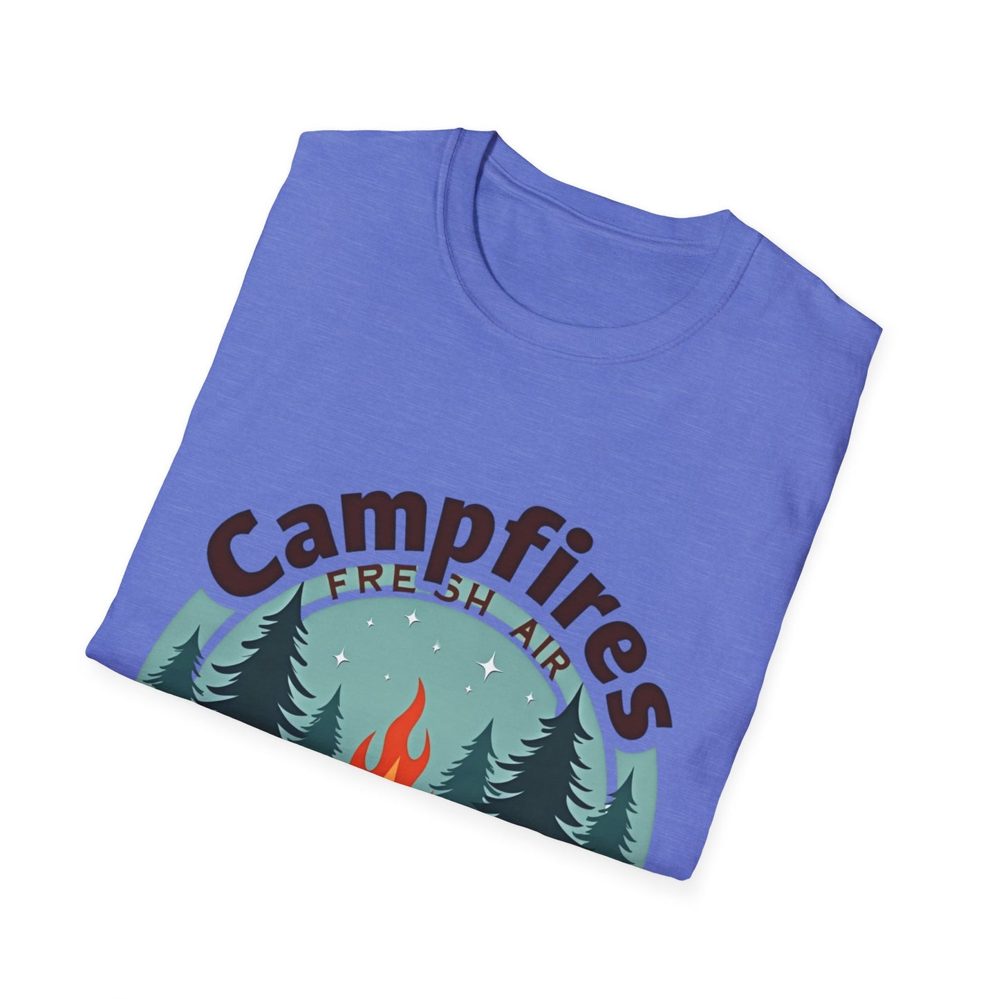 Campfires Starry Nights T-Shirt