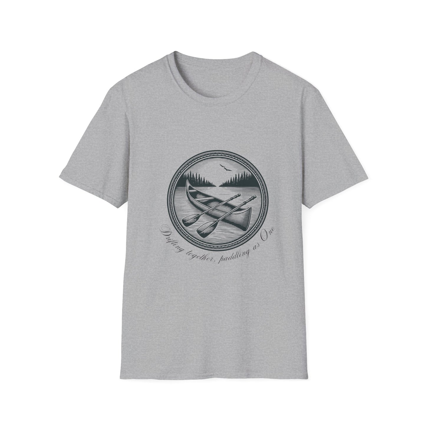 Drifting Together Canoe Summer- T Shirt