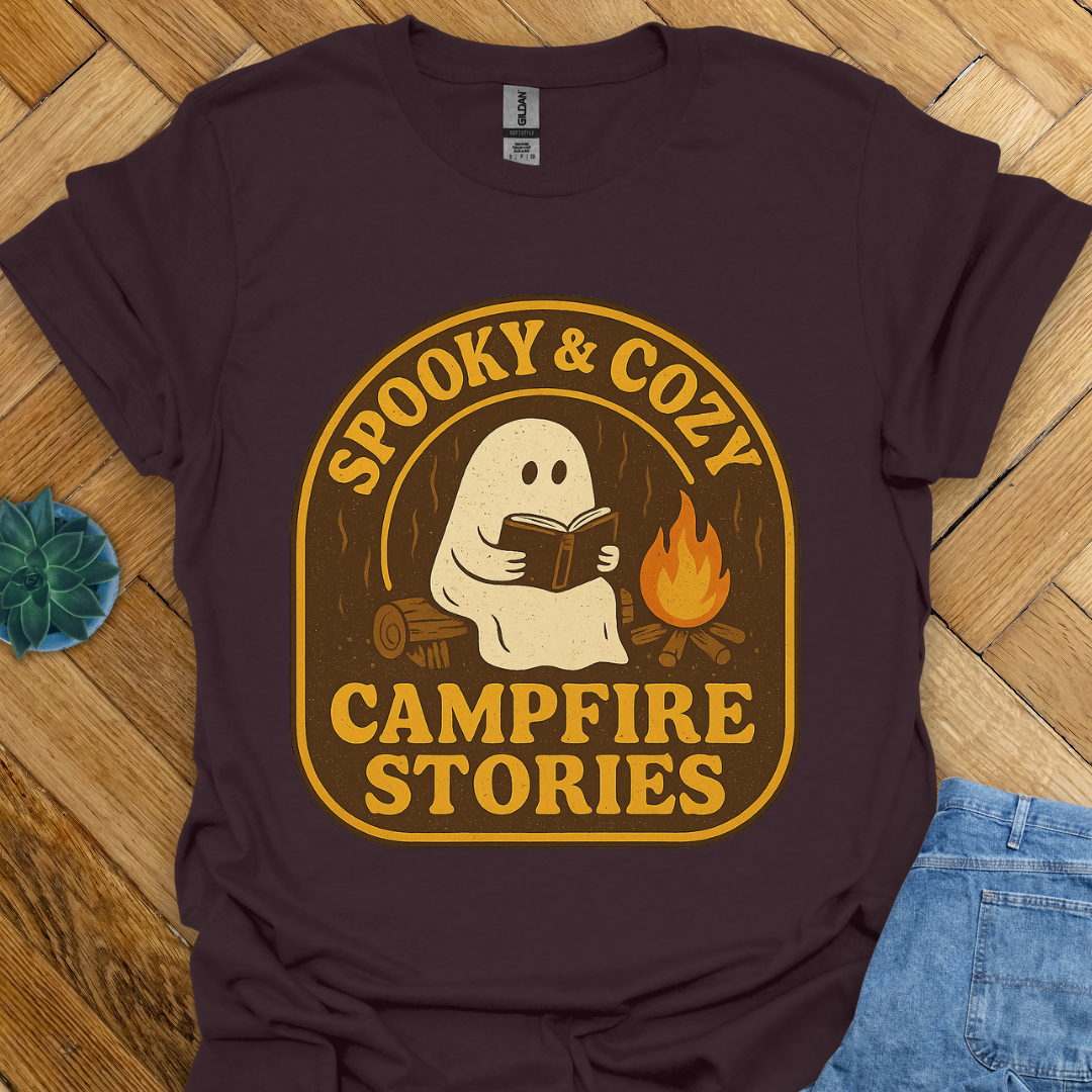 Spooky & Cozy Campfire Stories T-Shirt