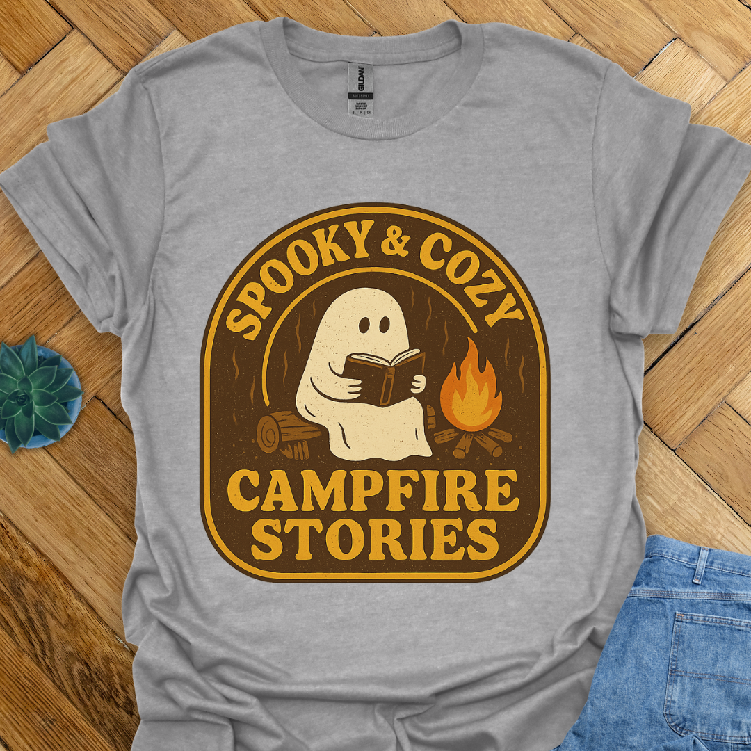 Spooky & Cozy Campfire Stories T-Shirt