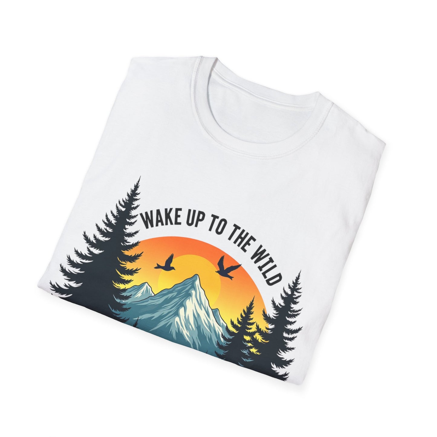 Wake Up to the Wild Camping Night T Shirt