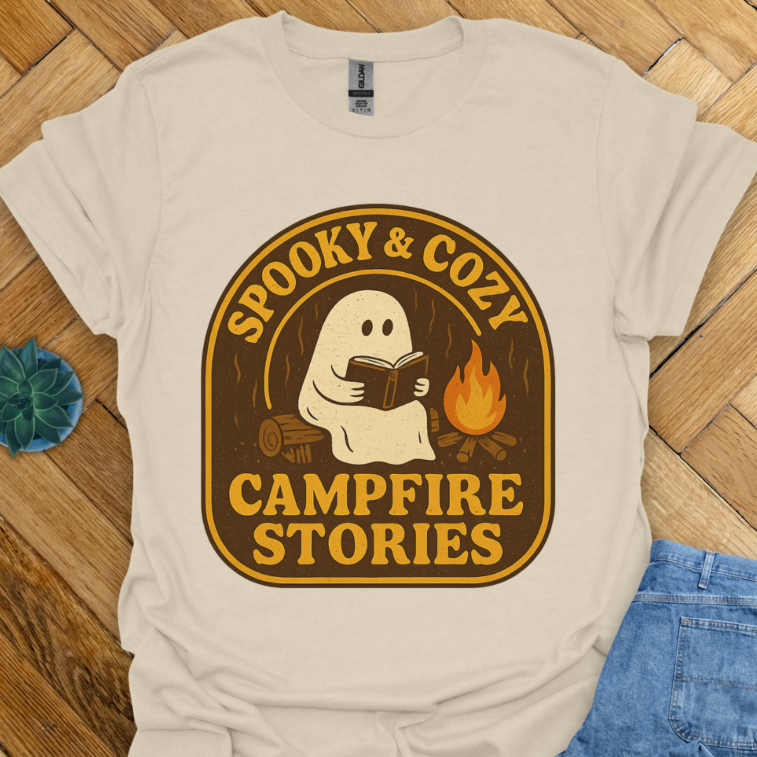 Spooky & Cozy Campfire Stories T-Shirt