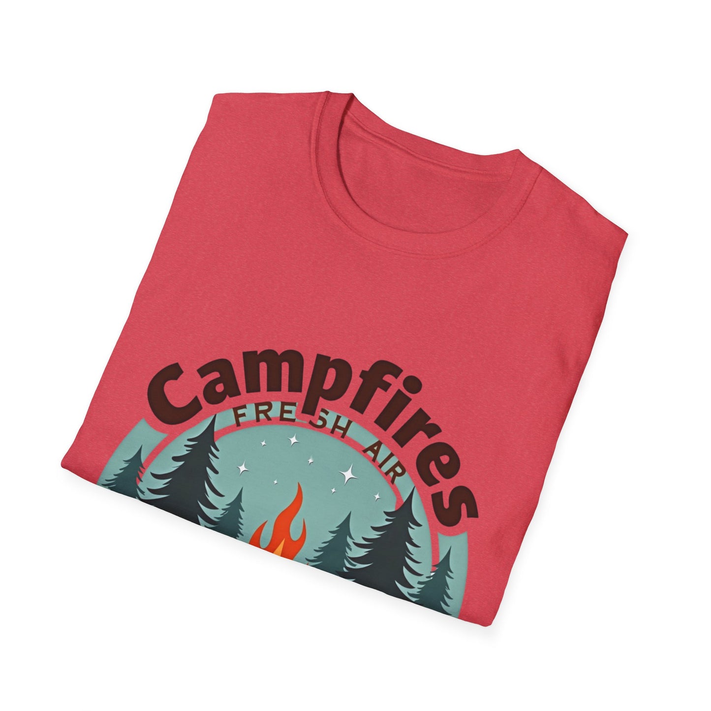 Campfires Starry Nights T-Shirt