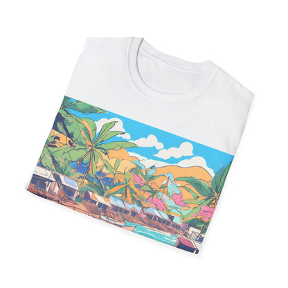 Sunny Day Harbour - T Shirt