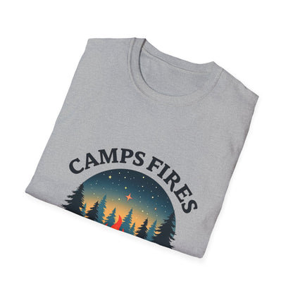 Campfires and Starry Nights T Shirt