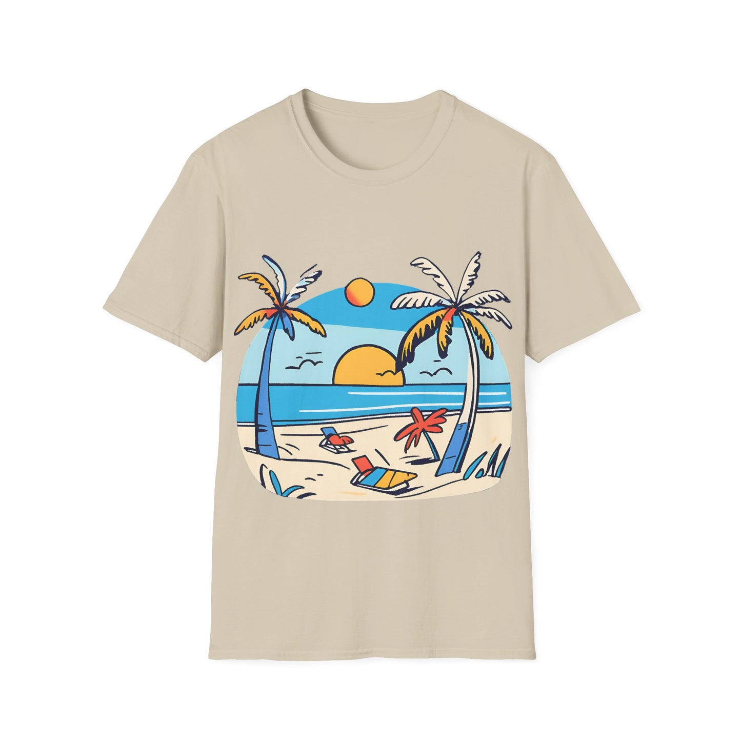 Beech Vibes Summer T Shirt