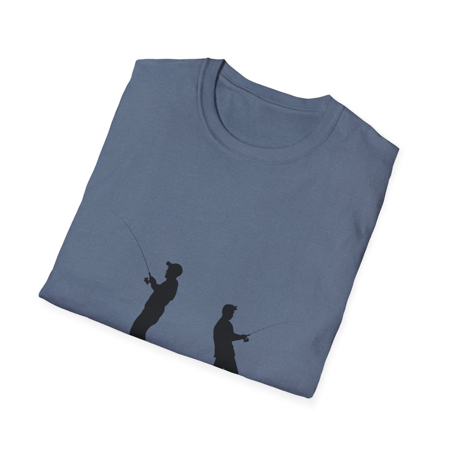 Two Men Fishing Summer - T Shirt