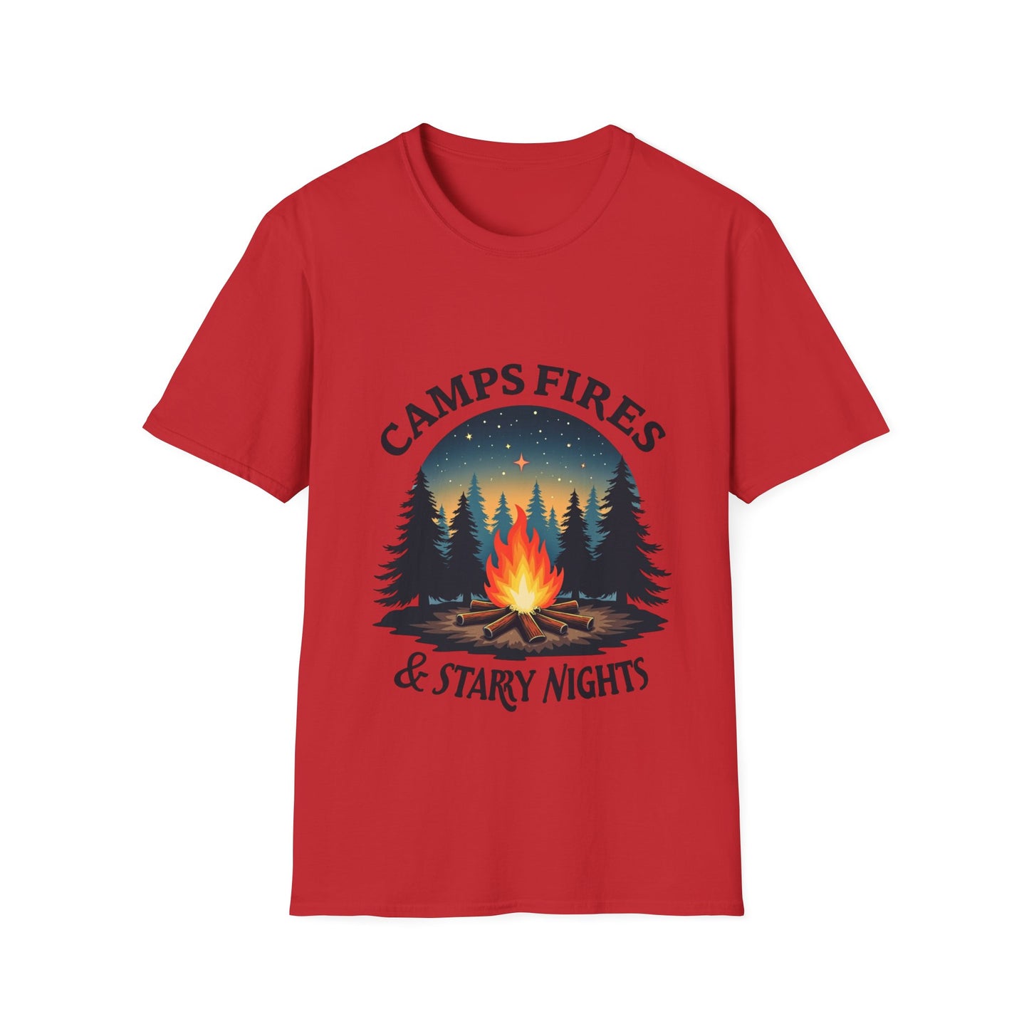 Campfires and Starry Nights T Shirt