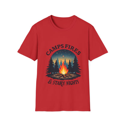 Campfires and Starry Nights T Shirt