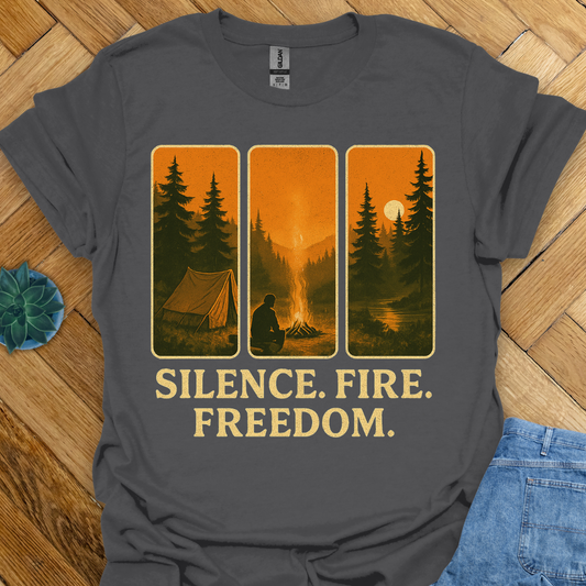 Silence.Fire.Freedom T-Shirt