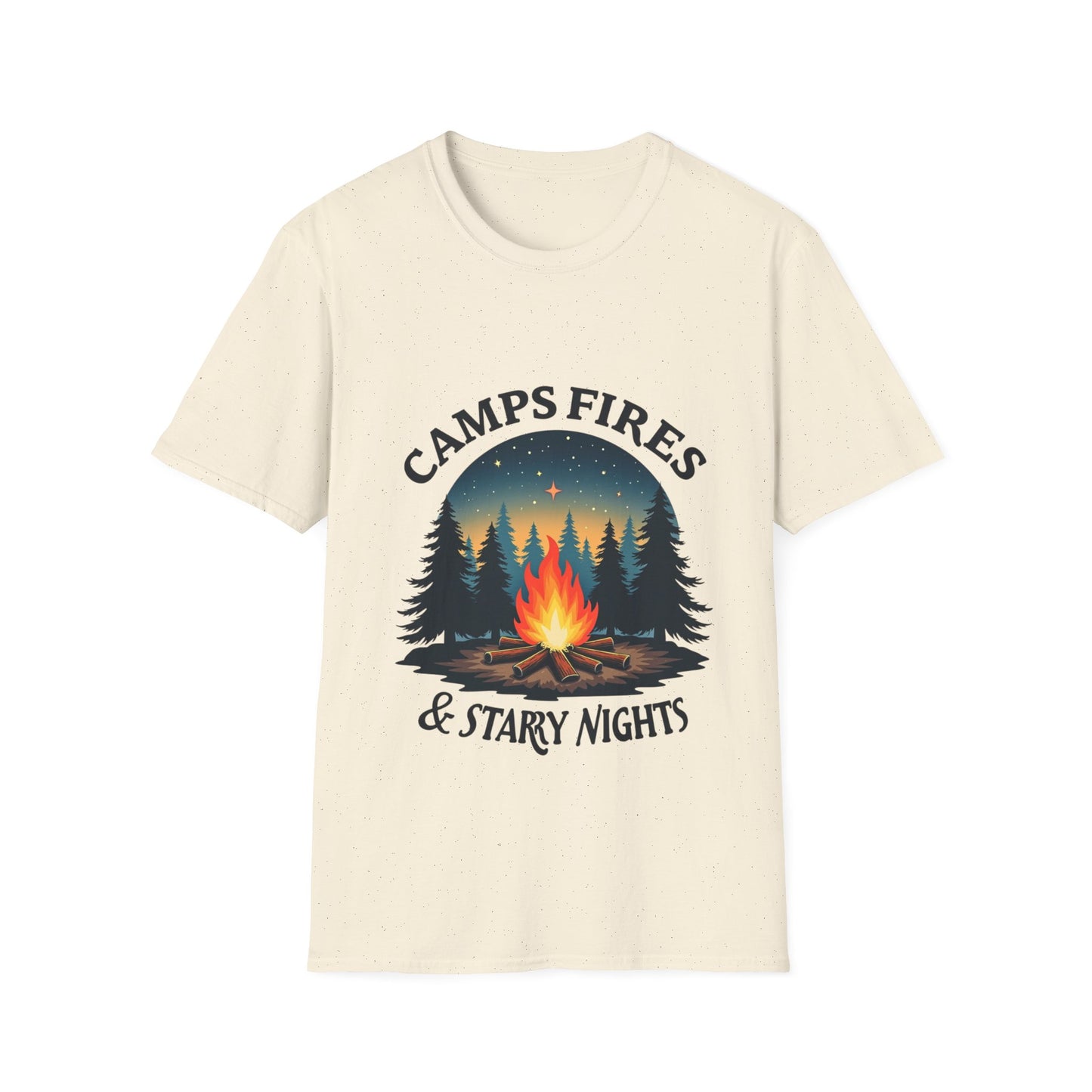 Campfires and Starry Nights T Shirt