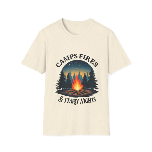 Campfires and Starry Nights T Shirt