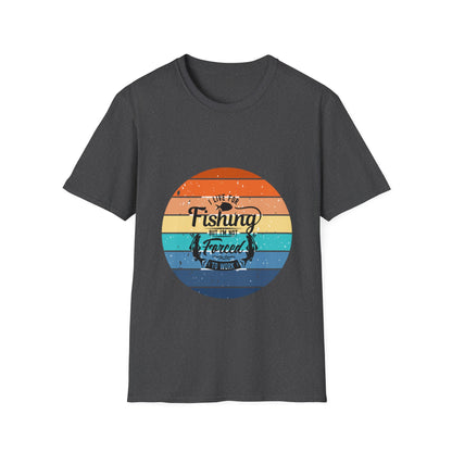 I live for Fishing Summer - T Shirt