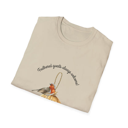 Feathered Guest Always Welcome- T Shirt