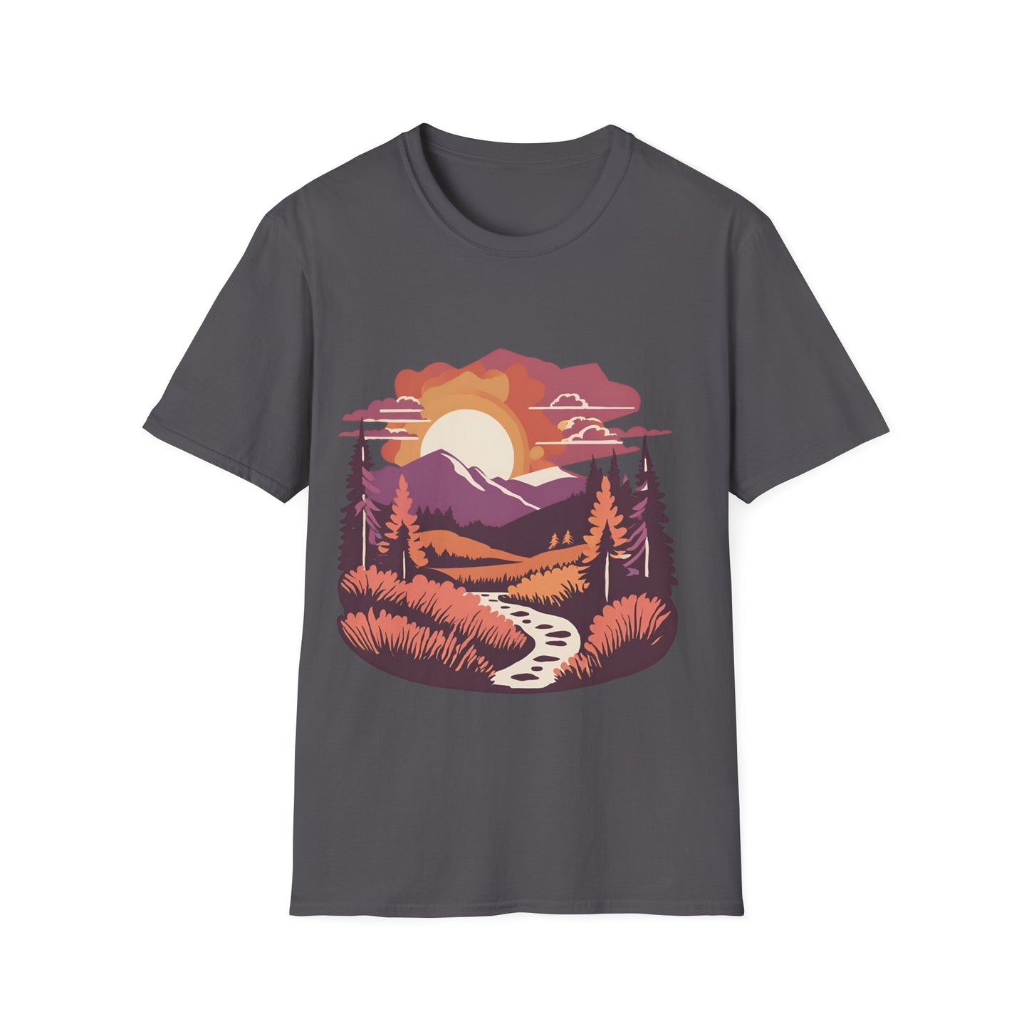 Hiking and Mountain View  - T Shirt