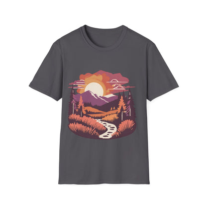 Hiking and Mountain View  - T Shirt
