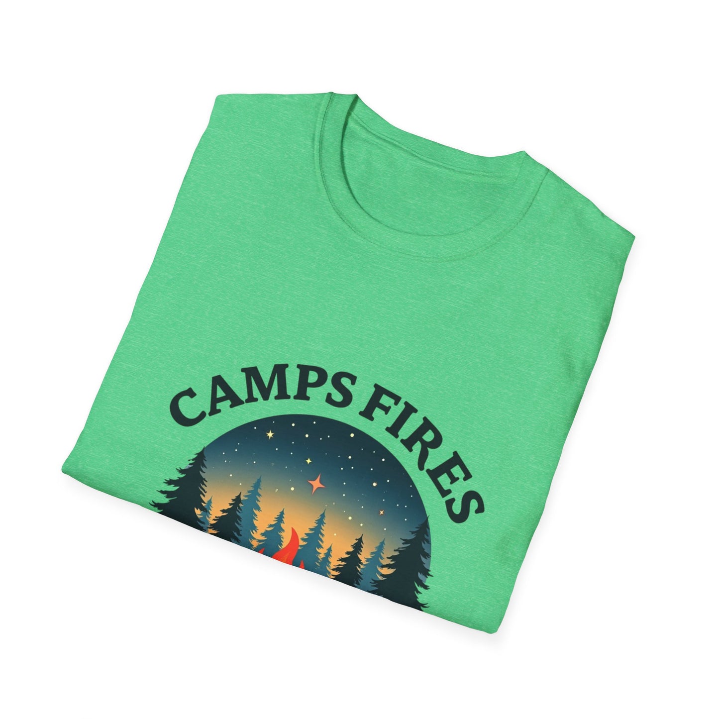 Campfires and Starry Nights T Shirt
